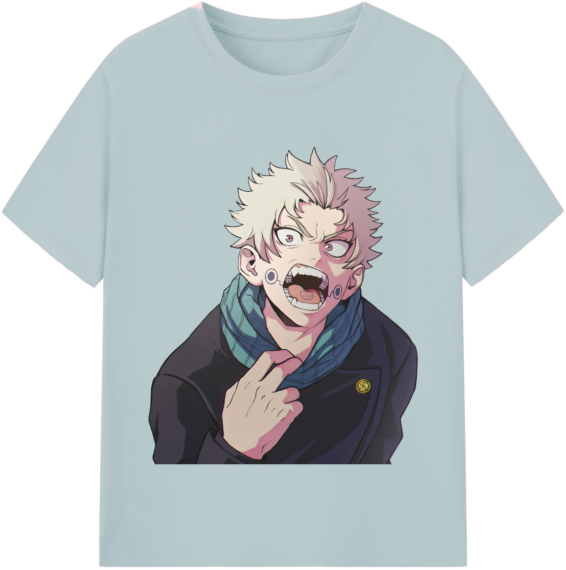 （画像用） 呪術廻戦 Jujutsu Kaisen 綿100％半袖Tシャツ（フロントプリント）